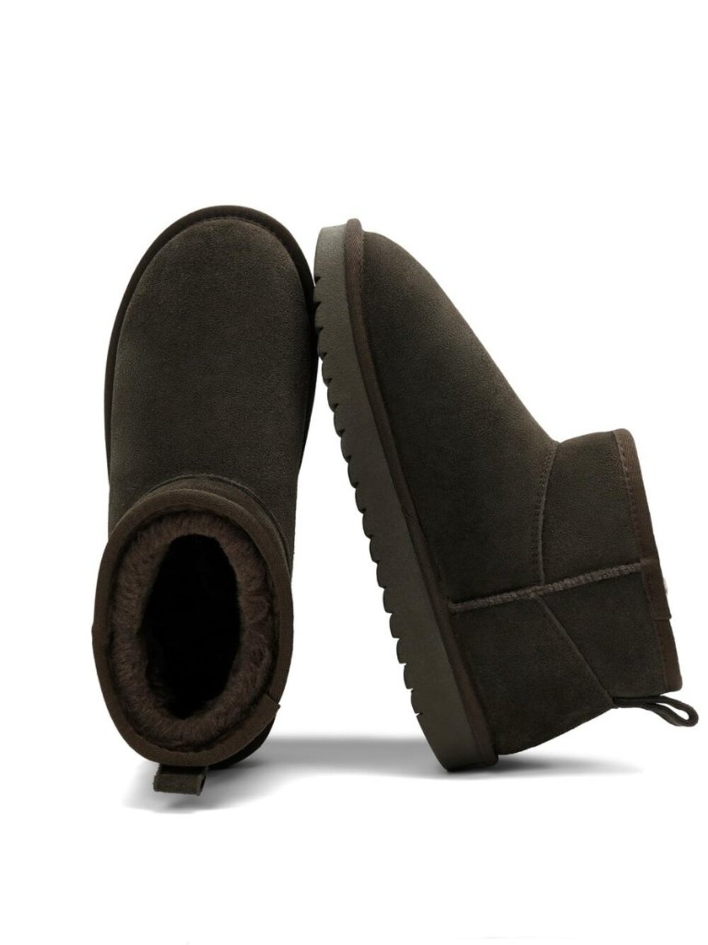 Winter Snow Boots for Women Cozy Plush Line Suede Boot